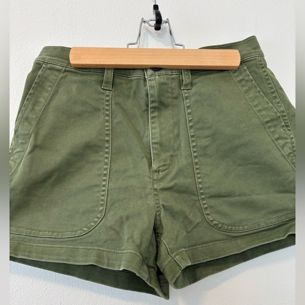 Madewell Sage Green Women's Cargo Shorts